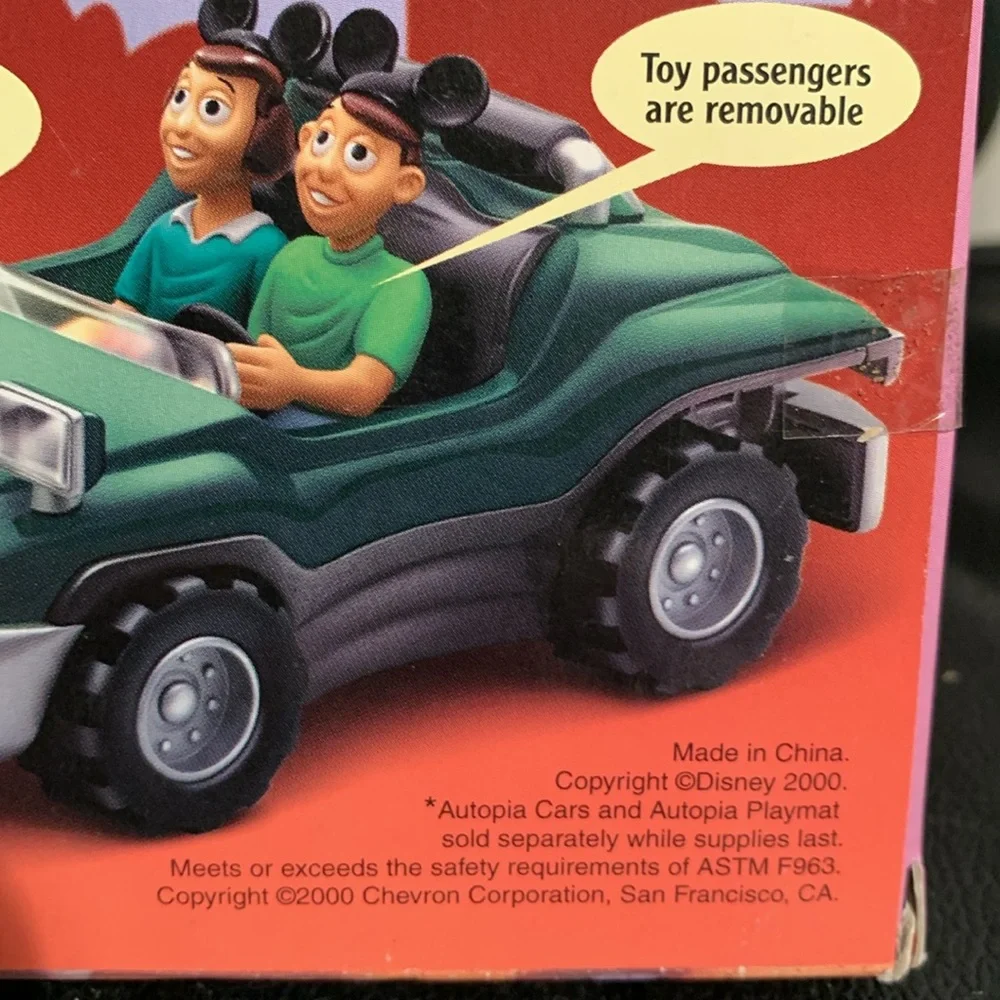 Disneyland Autopia Green Dusty Collectible Car-Vintage 🆕